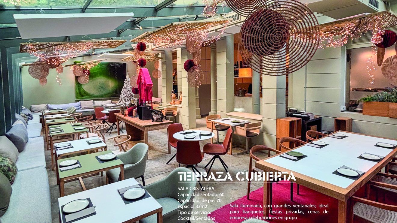 Terraza cubierta